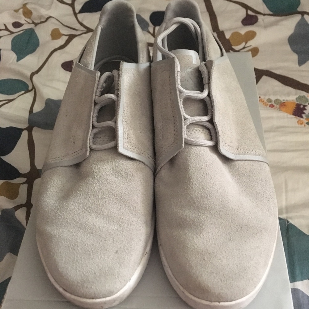 Silver Suede K-Swiss Sneakers